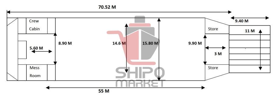 فروش لندینگ کرافت 1800 تنی